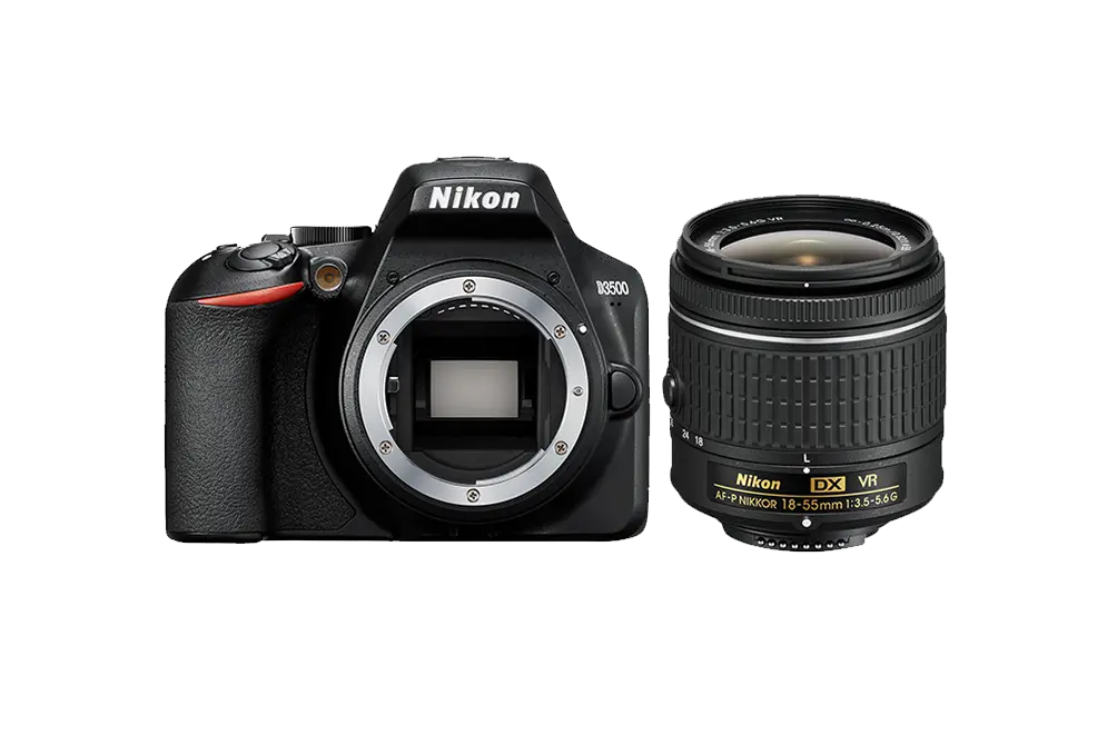 Nikon D3500 | DX DSLR | Fotoğraf Makinesi gövdesi, setler ve