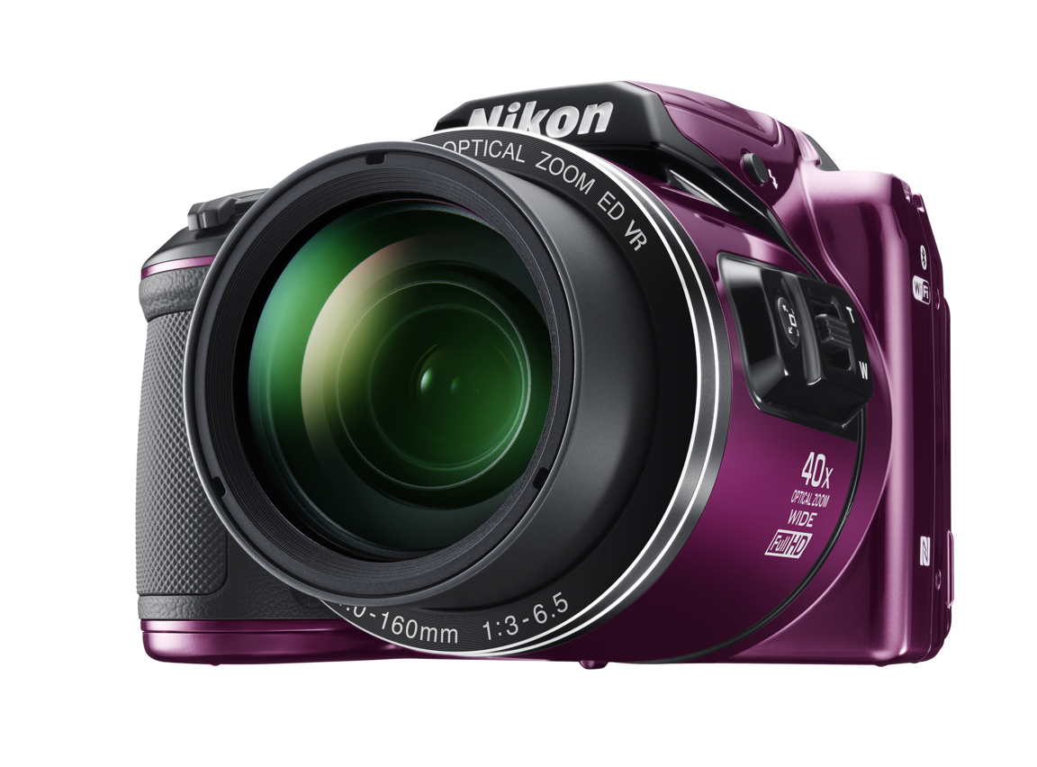 Nikon COOLPIX B500 | Dijital Bridge Fotoğraf Makinesi | Plum, Red